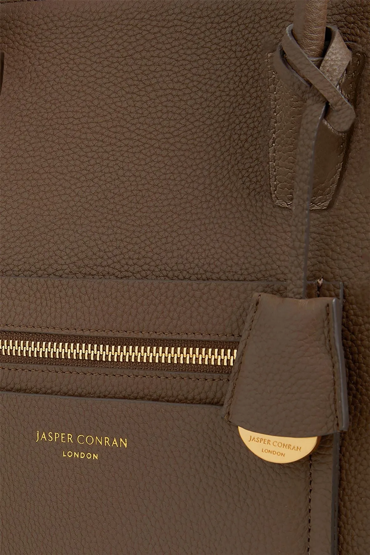 Jasper Conran Aubrey Winged Leather Grab Tote Bag