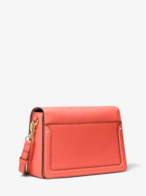 Jessie Medium Pebbled Leather Shoulder Bag