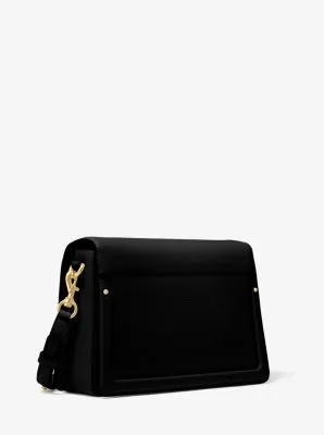 Jessie Medium Pebbled Leather Shoulder Bag