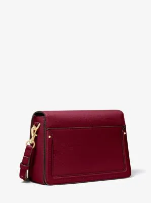 Jessie Medium Pebbled Leather Shoulder Bag