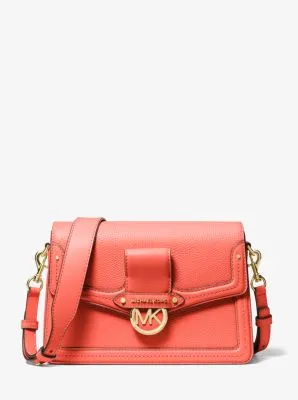 Jessie Medium Pebbled Leather Shoulder Bag