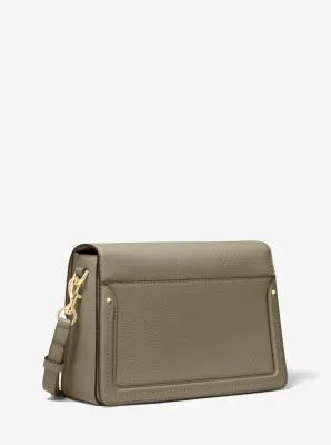 Jessie Medium Pebbled Leather Shoulder Bag