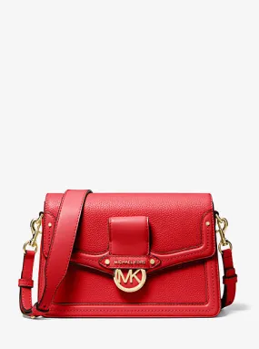 Jessie Medium Pebbled Leather Shoulder Bag