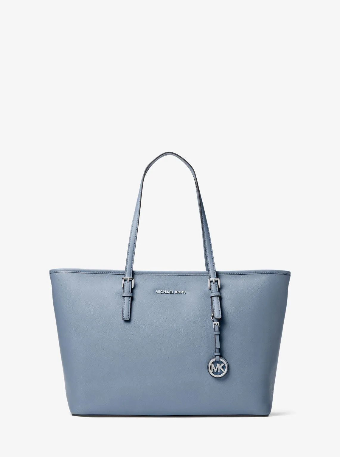 Jet Set Medium Saffiano Leather Top-Zip Tote Bag