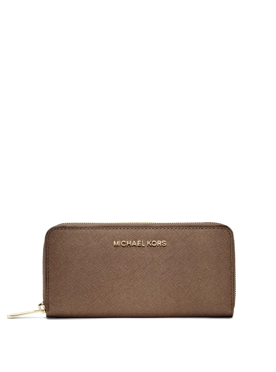 Jet Set Travel Saffiano Leather Continental Wallet