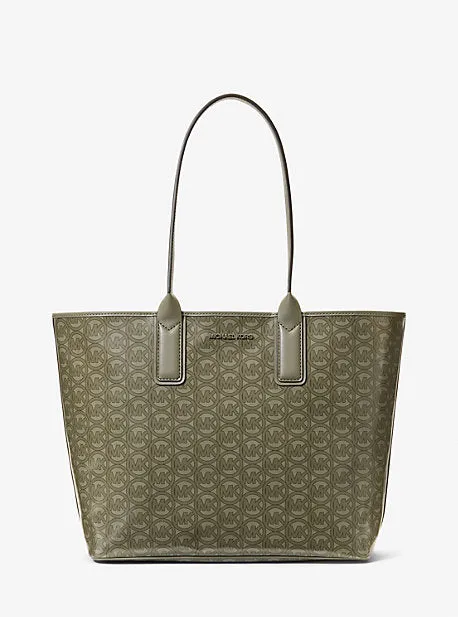 Jodie Large Logo Jacquard Tote Bag