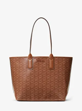 Jodie Large Logo Jacquard Tote Bag