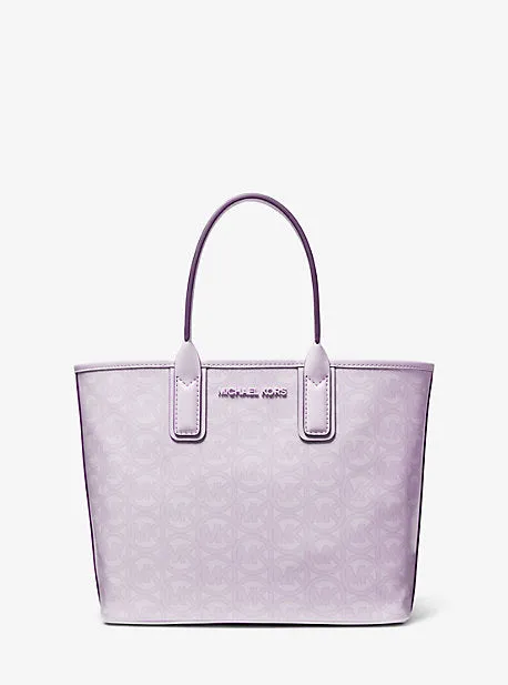 Jodie Small Logo Jacquard Tote Bag