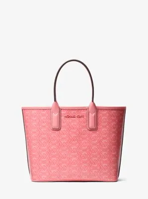 Jodie Small Logo Jacquard Tote Bag