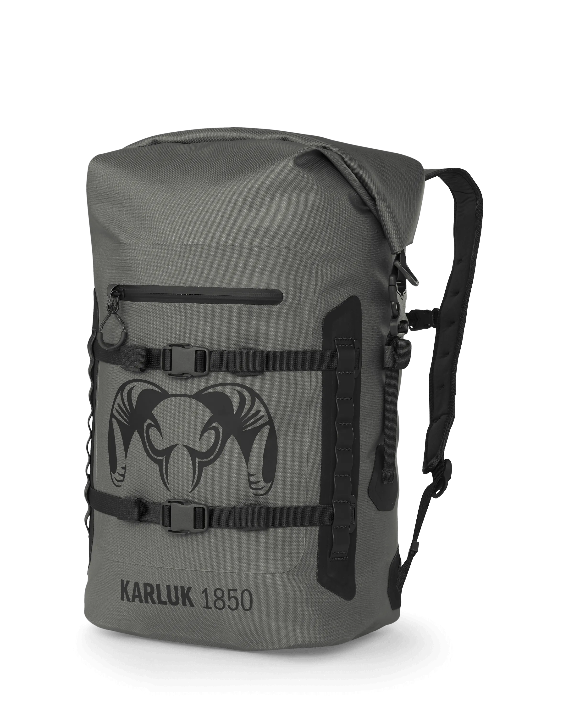 Karluk 1850 Roll Top Dry Backpack | Stone