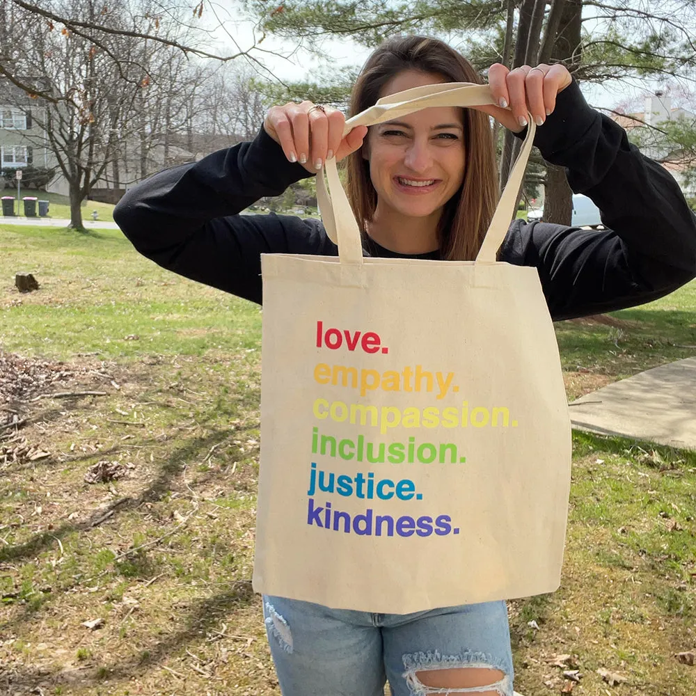 'Kindness Is' Pride Tote