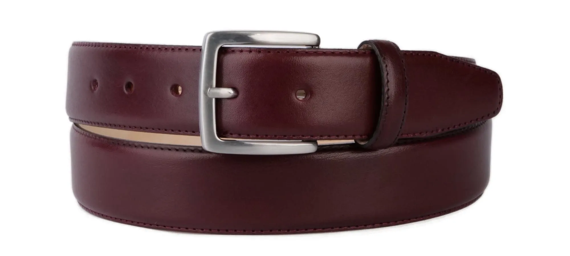 Leather Belt Oxblood