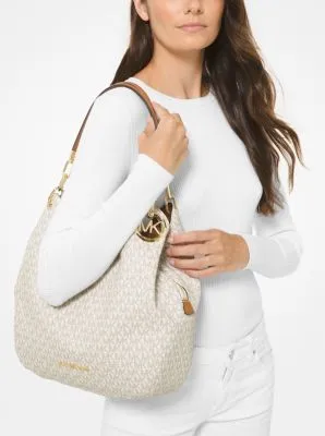 Lillie Large Logo Shoulder Bag