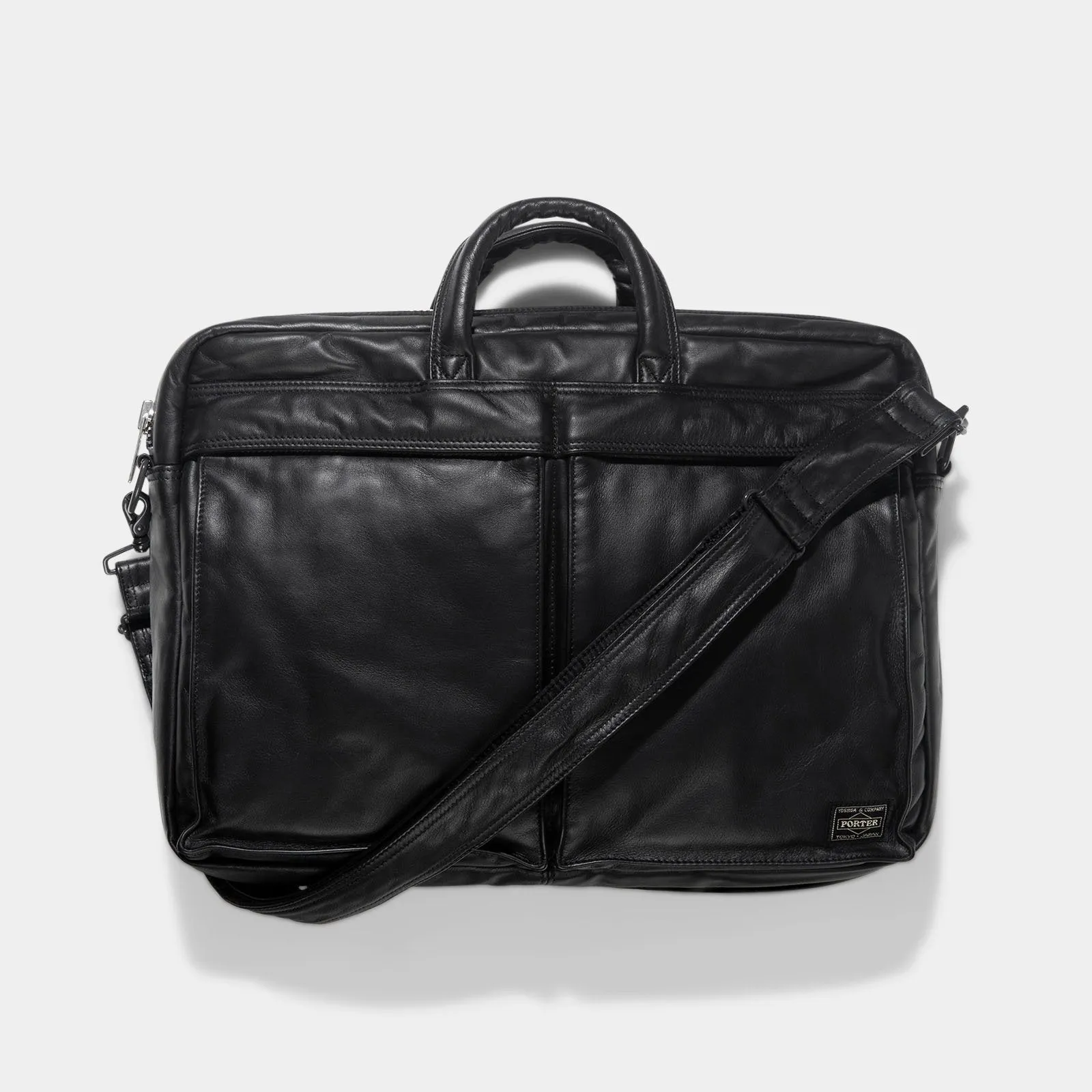 Limited Edition Porter Tanker Leather 2Way Briefcase