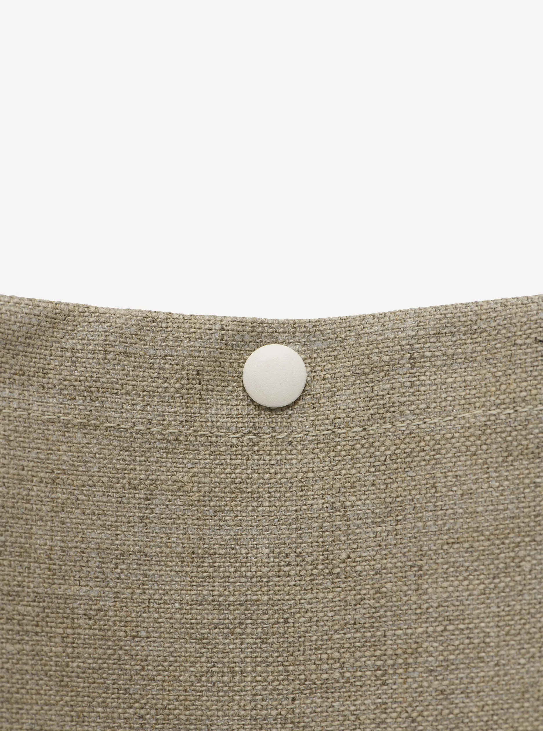 LINEN MESSENGER BAG "AB 115" IN NATURAL