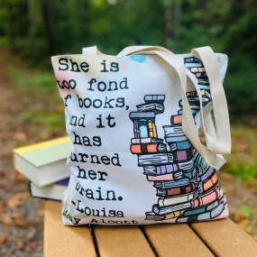 Louisa May Alcott Tote Bag [Newsletter Exclusive]