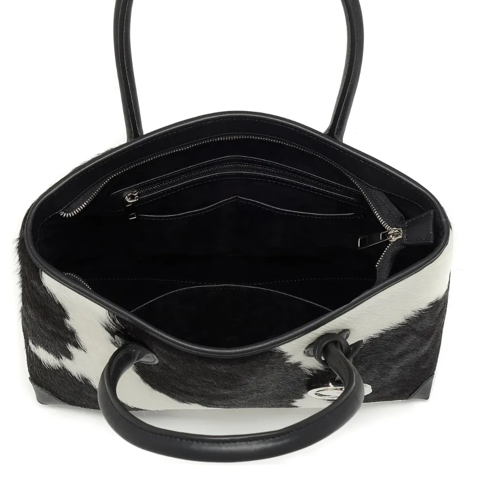 Luxury Cowhide Handbag