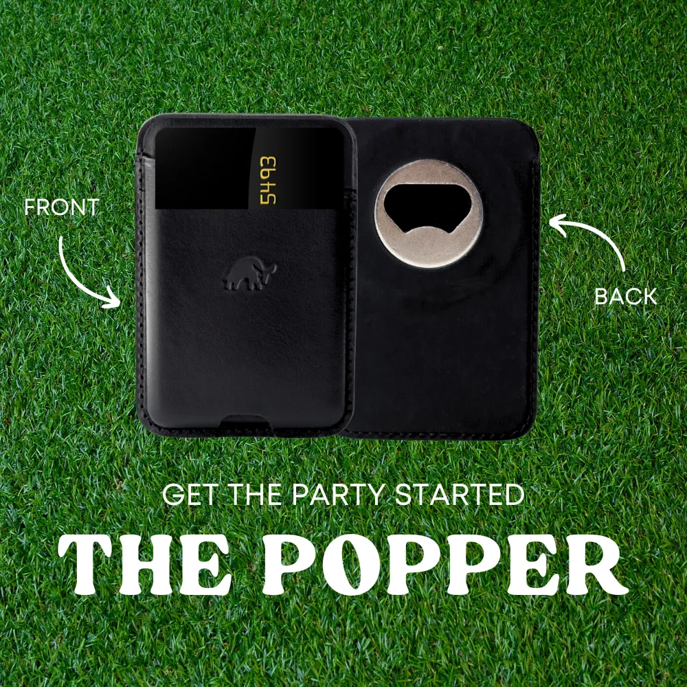 Magnetic Popper Wallet - BLACK EDITION