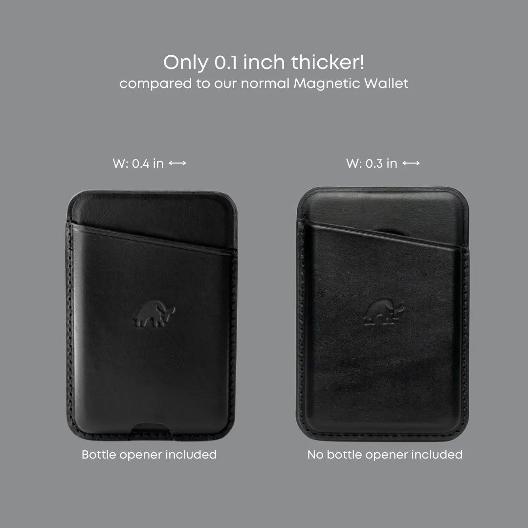 Magnetic Popper Wallet - BLACK EDITION