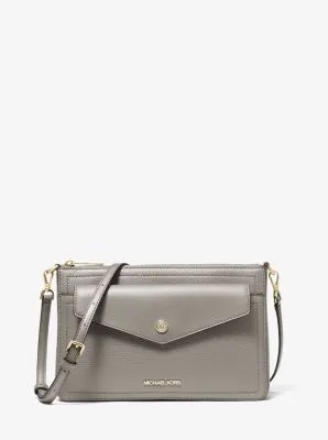 Maisie Medium Pebbled Leather 3-in-1 Crossbody Bag