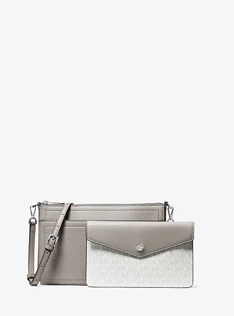 Maisie Medium Pebbled Leather 3-in-1 Crossbody Bag