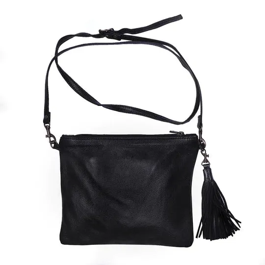 Mally Poppy Sling Bag | Black