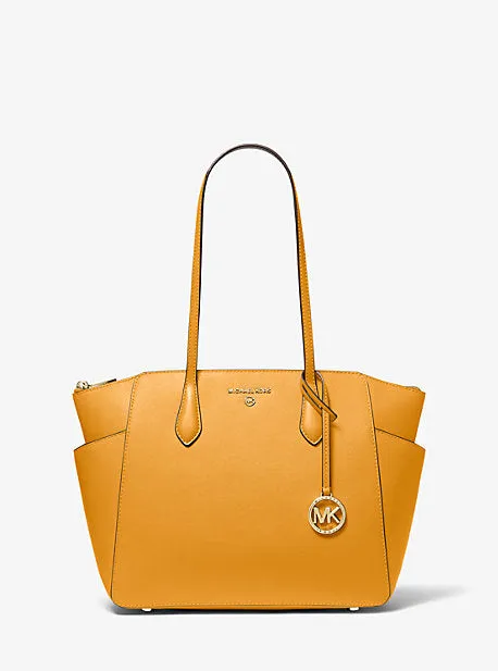 Marilyn Medium Saffiano Leather Tote Bag | 55752