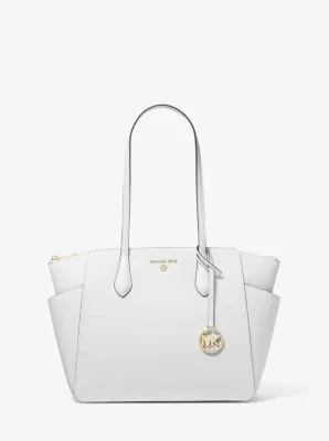 Marilyn Medium Saffiano Leather Tote Bag