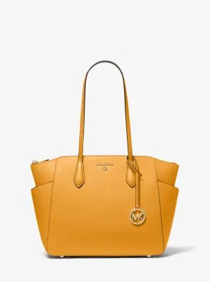 Marilyn Medium Saffiano Leather Tote Bag