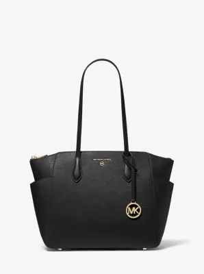 Marilyn Medium Saffiano Leather Tote Bag