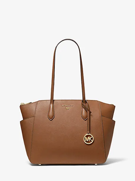 Marilyn Medium Saffiano Leather Tote Bag