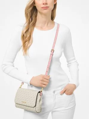 Medium Logo Convertible Crossbody Bag