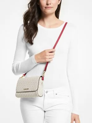 Medium Logo Convertible Crossbody Bag