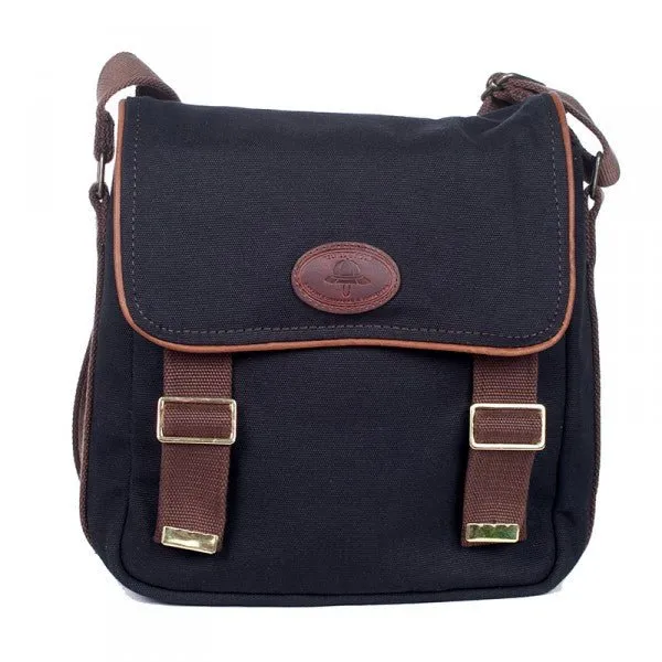 Melvill & Moon Bladsak Messenger Bag | Black