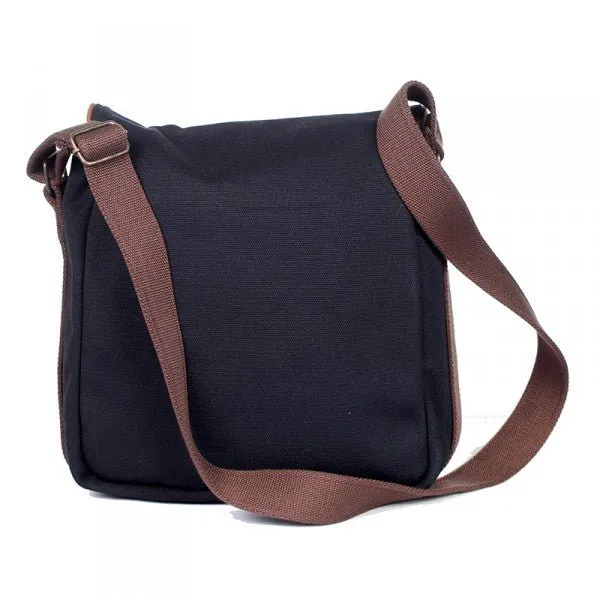 Melvill & Moon Bladsak Messenger Bag | Black