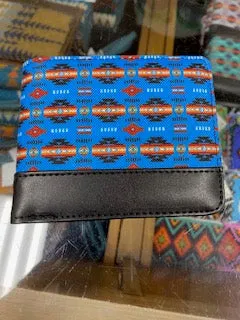 Men's Wallet Canvas Printed