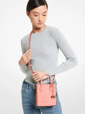 Mercer Extra-Small Pebbled Leather Crossbody Bag | 55846