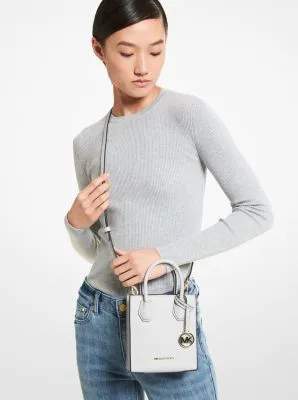 Mercer Extra-Small Pebbled Leather Crossbody Bag | 55846