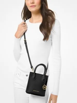 Mercer Extra-Small Pebbled Leather Crossbody Bag | 55846