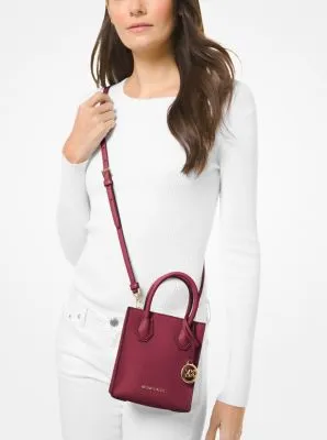 Mercer Extra-Small Pebbled Leather Crossbody Bag | 55846