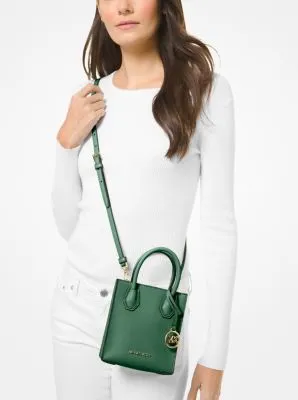 Mercer Extra-Small Pebbled Leather Crossbody Bag