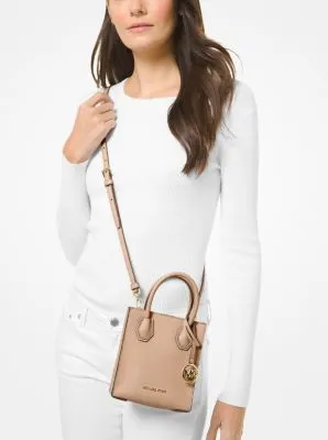 Mercer Extra-Small Pebbled Leather Crossbody Bag