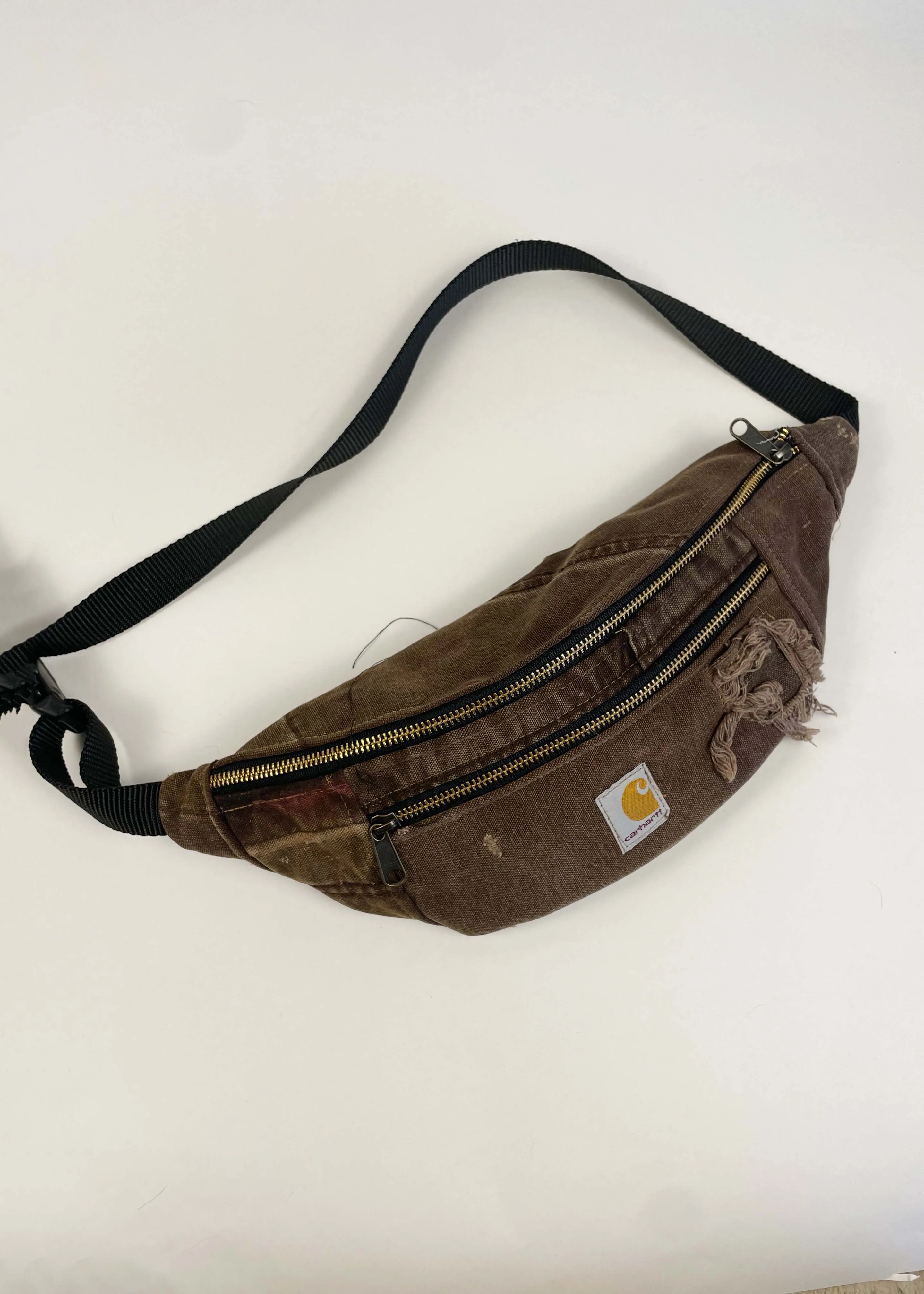 Mocha Reworked Carhartt Sling Bag