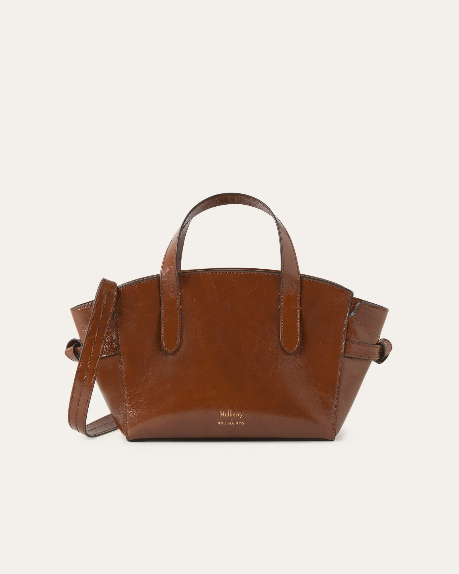 Mulberry x Rejina Pyo Top Handle Crossbody Oak