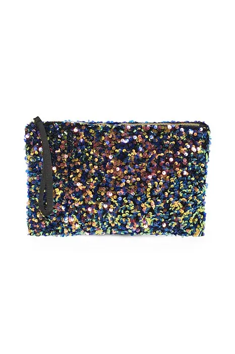 Part Two Denia Clutch in sequins Multi Colour