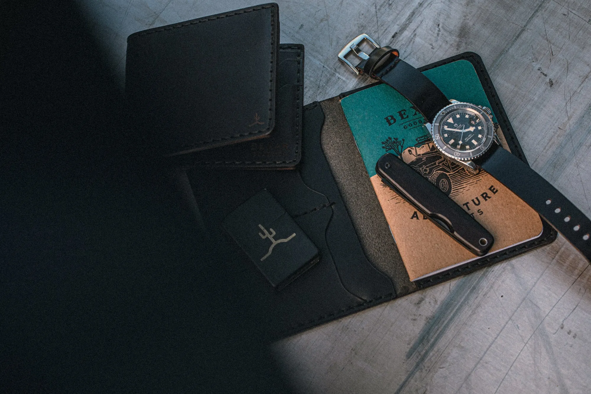 Passport Wallet // Black