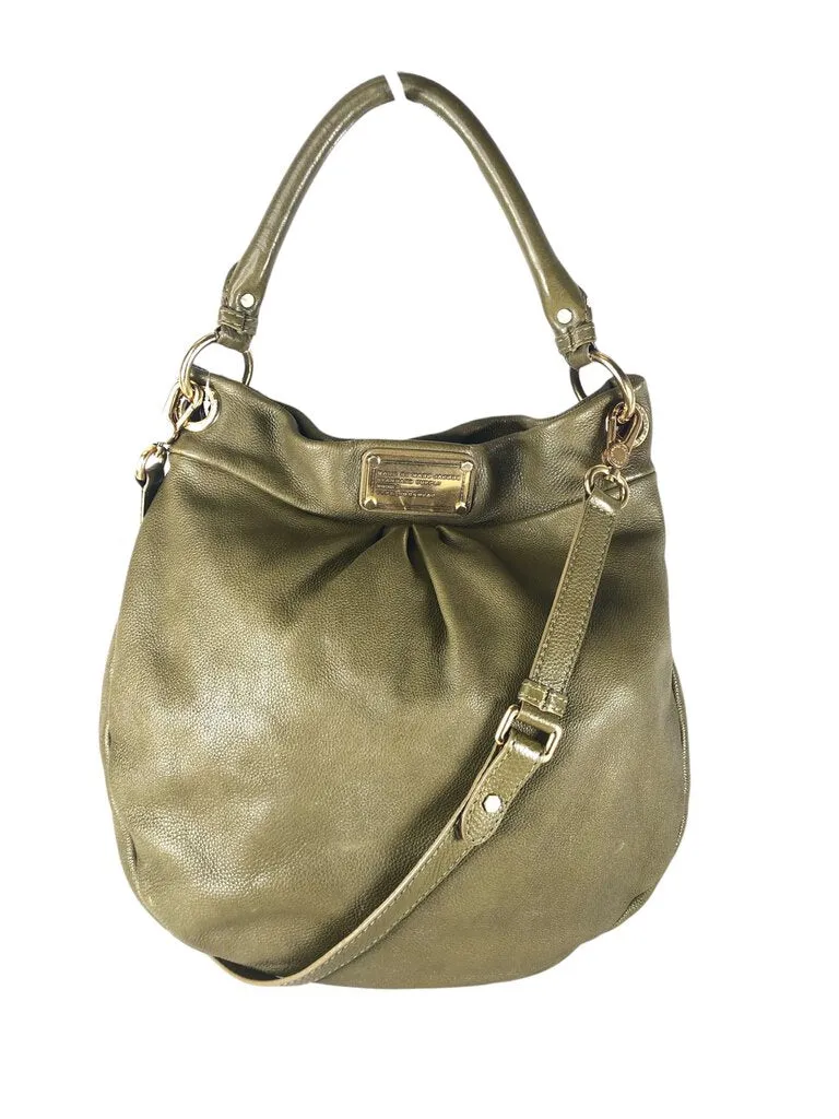 Pebble leather shoulder bag