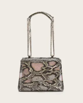 Pink shoulder handbag