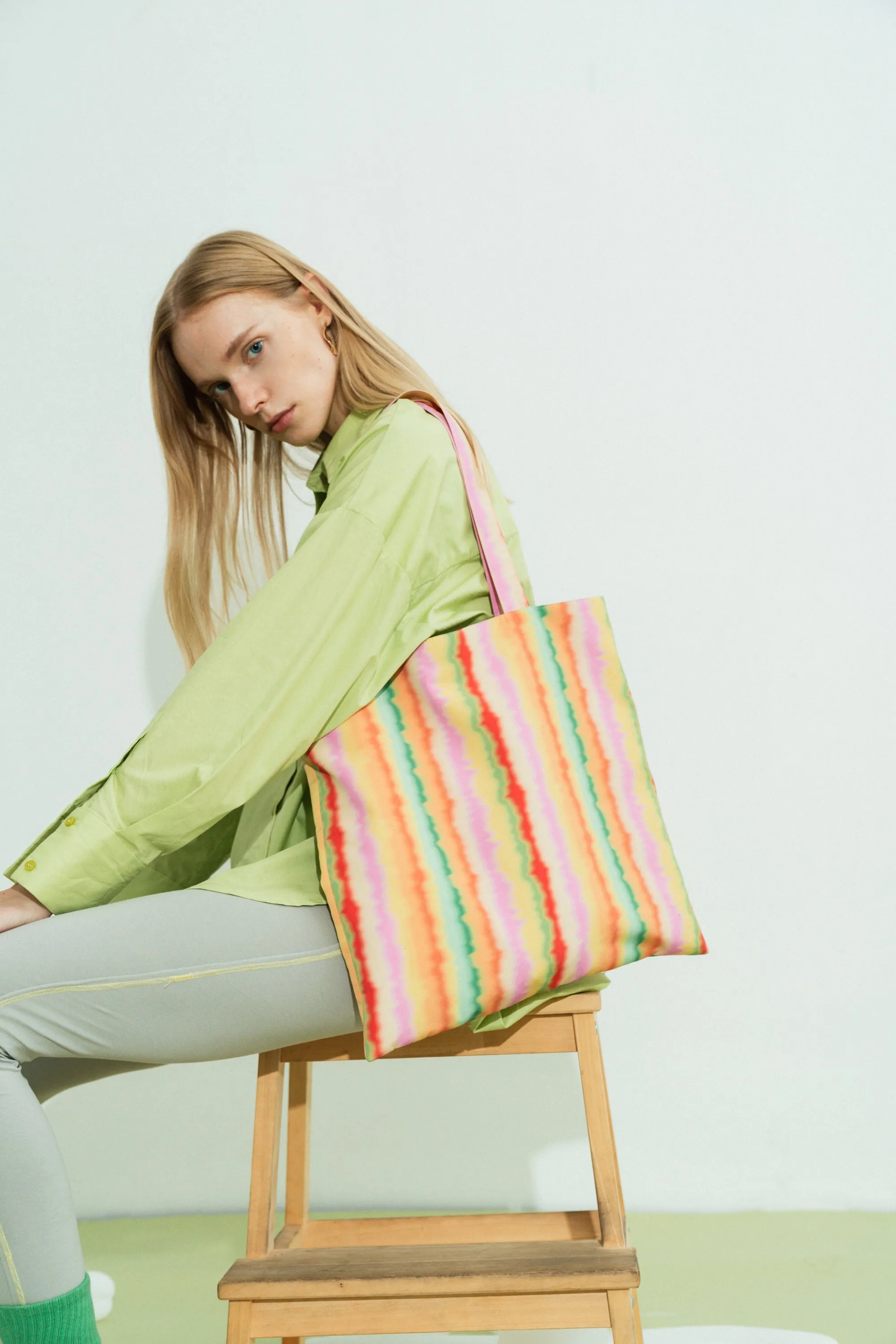 "Day Dream" Tote Bag - Rainbow