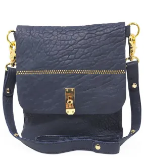 Quyenn Gia Navy/Gold Crossbody